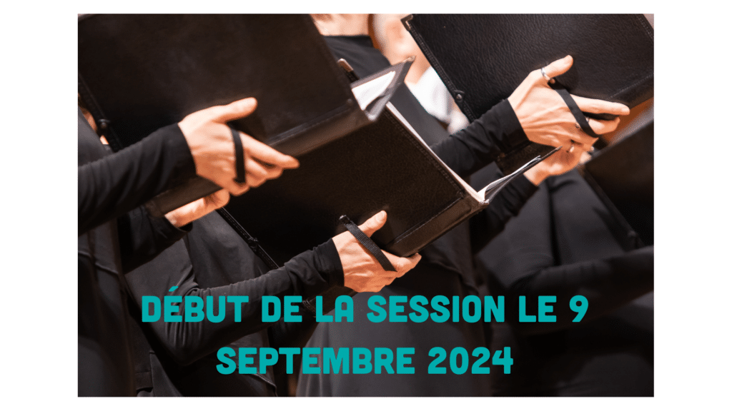 Début de session le 9 septembre